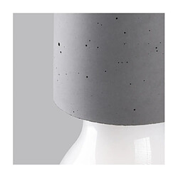 Acheter Luminaire Center Suspension Neso PVC,Béton Noir