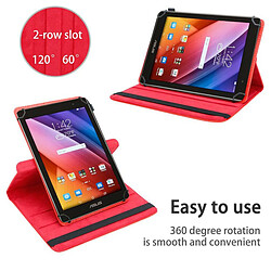 Cadorabo Coque Asus ZenPad C (7.0 Zoll) Etui en Rouge