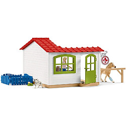 Schleich Farm World - Clinique vétérinaire avec animaux domestiques pas cher