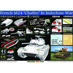 Bronco Models Maquette Char French M24 Chaffee In Indochina