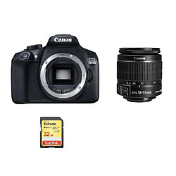 CANON EOS 1300D KIT EF-S 18-55mm F3.5-5.6 IS II + 32GB SD card