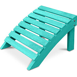 ICONIK INTERIOR Tabouret en bois pour chaise de jardin - Alana Vert