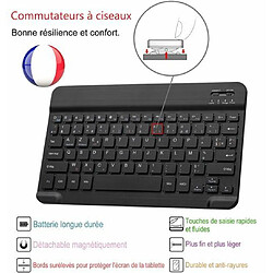 Avis Coque Silicone avec Clavier Bluetooth AZERTY Français pour iPad Pro 10.5 / Air3 2019 - Rose