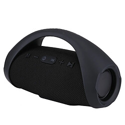 Wewoo Enceinte Bluetooth noir Haut-Parleur Stéréo Portable V3.0 Anti-Éclaboussures avec Poignée, Microphone Intégré, Carte TF de Soutien et AUX IN, Distance Bluetooth: 10m