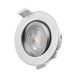 Acheter BRAYTRON Spot LED encastrable 3en1 rond Alu 7W IP20