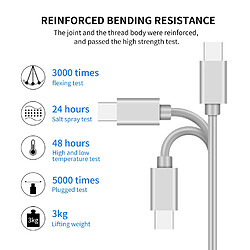 Lot de 2 câbles de chargeur multi USB rétractables 3 en 1 adaptateur de cordon de charge multiple avec connecteurs de port micro USB mini type C compatibles avec les téléphones portables, tablettes, utilisation universelle.