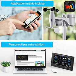 BRESSER Centrale météo WIFI ClearView avec capteur 7-en-1
