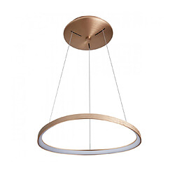 Luminaire Center Suspension moderne Morfi Or brossé