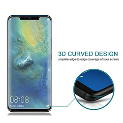 Acheter Wewoo Film de verre trempé plein écran dureté la surface 3D courbe 3D 3D bord incurvé pour HuMate 20 Pro