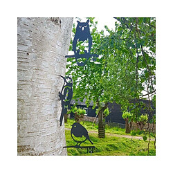 Acheter Metalbird Oiseaux à planter taille mini en acier corten (Lot de 3).