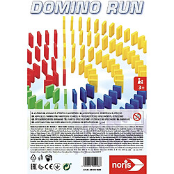 Noris 606065644 Domino Run Lot de 200 Dominos pour Un parcouru à Couper Le Souffle à partir de 3 Ans