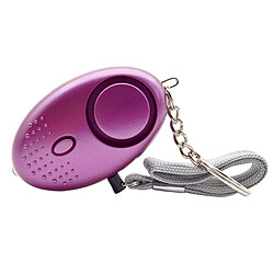 Safe Sound Personal Alarm 130DB Security Alarm Keychain For Women Purple