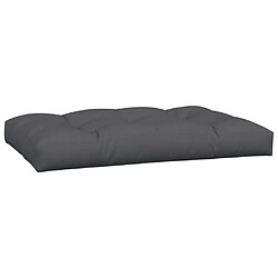 Acheter vidaXL Coussins de palette lot de 7 anthracite tissu