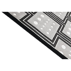 Avis Vidal Tapis de laine 239x170 noir Darya