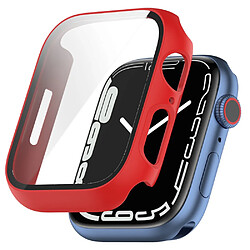 Coque en TPU anti-griffes, rouge pour votre Apple Watch Series 7 41mm