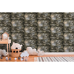 Acheter As Creation A.S. Création papier peint motos beige, noir et gris