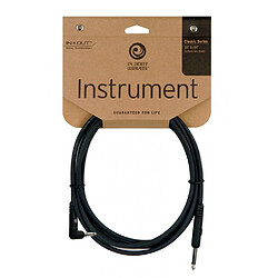 Planet Waves CGTRA10 - Câble mono jack coudé/jack 3m