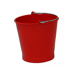 SEAU 13 Litres ROUGE ANSE INOX - GILAC