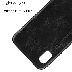 Acheter Wewoo Coque Pour Galaxy A10e antichoc couture peau de vache motif PC + PU + TPU noir