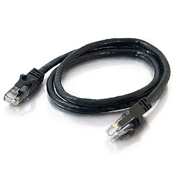 Cables To Go C2G 10m Cat6 Patch Cable câble de réseau U/UTP (UTP) Noir