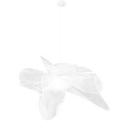 Avis ICONIK INTERIOR Lampe Suspendue - Design Moderne - Aura Blanc