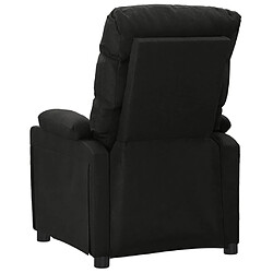 Acheter vidaXL Fauteuil de massage Noir Tissu