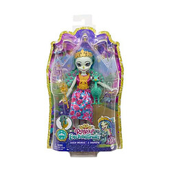 Poupée avec animal de compagnie Mattel Royal Enchantimals Queen Paradise & Rainbow 20,3 cm 5 Pièces