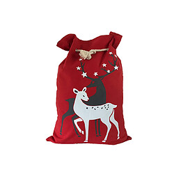 C273 Sac de bonbons de Noël Cordon de cuve de cuve de poche elk rucksack sac de Noël sac cadeau décorations de Noël