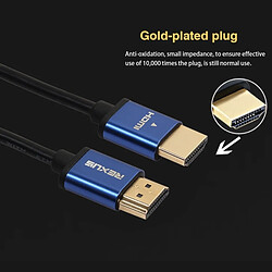 Acheter Wewoo Câble 3 m HDMI 1.4 Version 1080P Alliage D'aluminium Shell Ligne Tête HDMI Mâle à HDMI Audio Vidéo Connecteur D'adaptateur