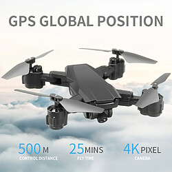 Acheter Nouveau H3 GPS Drone 4K double caméra HD 5G Wifi FPV Drone RC Quadcopter Follow Me Noir