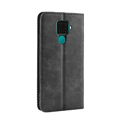 Acheter Wewoo Housse Coque Boucle magnétique rétro Crazy Horse Texture en cuir à rabat horizontal pour Huawei Nova 5i Pro / Mate 30 Liteavec support et fentes cartes et cadre photo noir