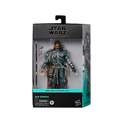 Hasbro Saw Gerrera Articulé de Star Wars The Black Series avec ses Armes de Combat Multicolore pas cher