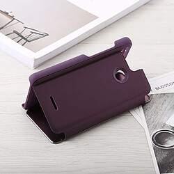 Wewoo Coque Housse en cuir pour miroir Xiaomi Redmi 6 avec support Violet pas cher