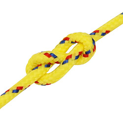 Acheter vidaXL Corde de bateau Jaune 5 mm 50 m Polypropylène