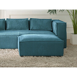 Lisa Design Stella - pouf en velours côtelé - style contemporain