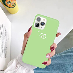 Acheter Wewoo Coque Pour iPhone 11 Pro Petit Cochon Motif Coloré Givré TPU Téléphone Housse de Protection Vert