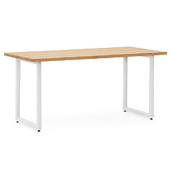 Ds Meubles Table Salle Manger - Strong 80x120 Blanc