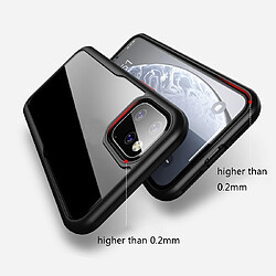 Avis Wewoo Coque Rigide Pour iPhone 11 Acrylic Shockproof Etui de protection pleine couverture Noir