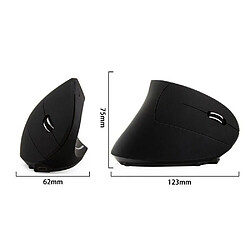 Universal USB 2.4G sans fil Ergonomie Conception de la souris verticale Optique 6D 1600dpi Souris gaming Droite pour les jeux de bureau