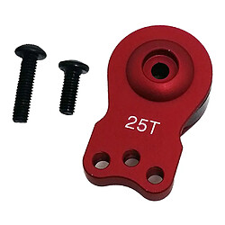 1/10 RC Voiture Direction Servo Corne Bras 25 Dents Dents 25T Servo Corne Rouge