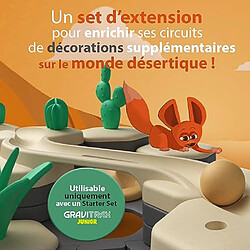 Avis Ravensburger - Gravitrax Junior - Set d'extension My Desert 33 pièces - Circuit de billes - Jeu de construction créatif - Parcours de billes à construire - Dès 3 ans - Version française - 27076