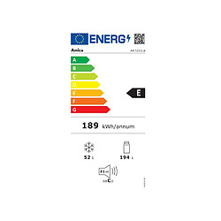 Réfrigérateur combiné 55cm 246l statique - AR7252LB - AMICA