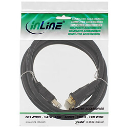 Câble HDMI-DVI, InLine®, contacts dorés, HDMI mâle sur DVI 18+1 mâle, 2m