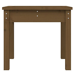 Helloshop26 Banc de jardin meuble de patio d'extérieur terrasse 50 x 44 x 45 cm bois de pin massif marron miel 02_0011748