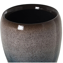 Vase de sol Alexandra House Living Bleu foncé Céramique 33 x 33 x 65 cm