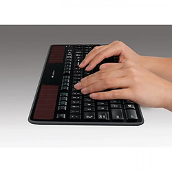 Avis LOGITECH - Clavier sans fil solaire K750 - AZERTY - Noir