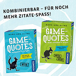 Acheter Kosmos 692926 – Game of Quotes