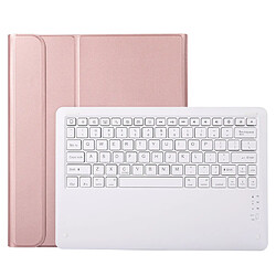 Wewoo A12B Etui en cuir Bluetooth ultra-fin pour 3.0 ultra-mince iPad Pro 12.9 pouces 2018 €avec fente stylo et support or rose