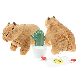 Acheter Universal Capybara rongeur peluche mignon dessin animé animal poupée peluche douce ornement