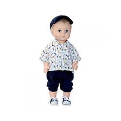 Petitcollin - Baigneur petit colin 40 cm ""louis"" yeux bleus